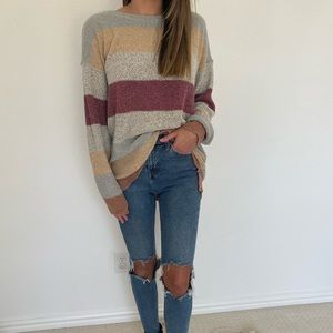 Striped sweater